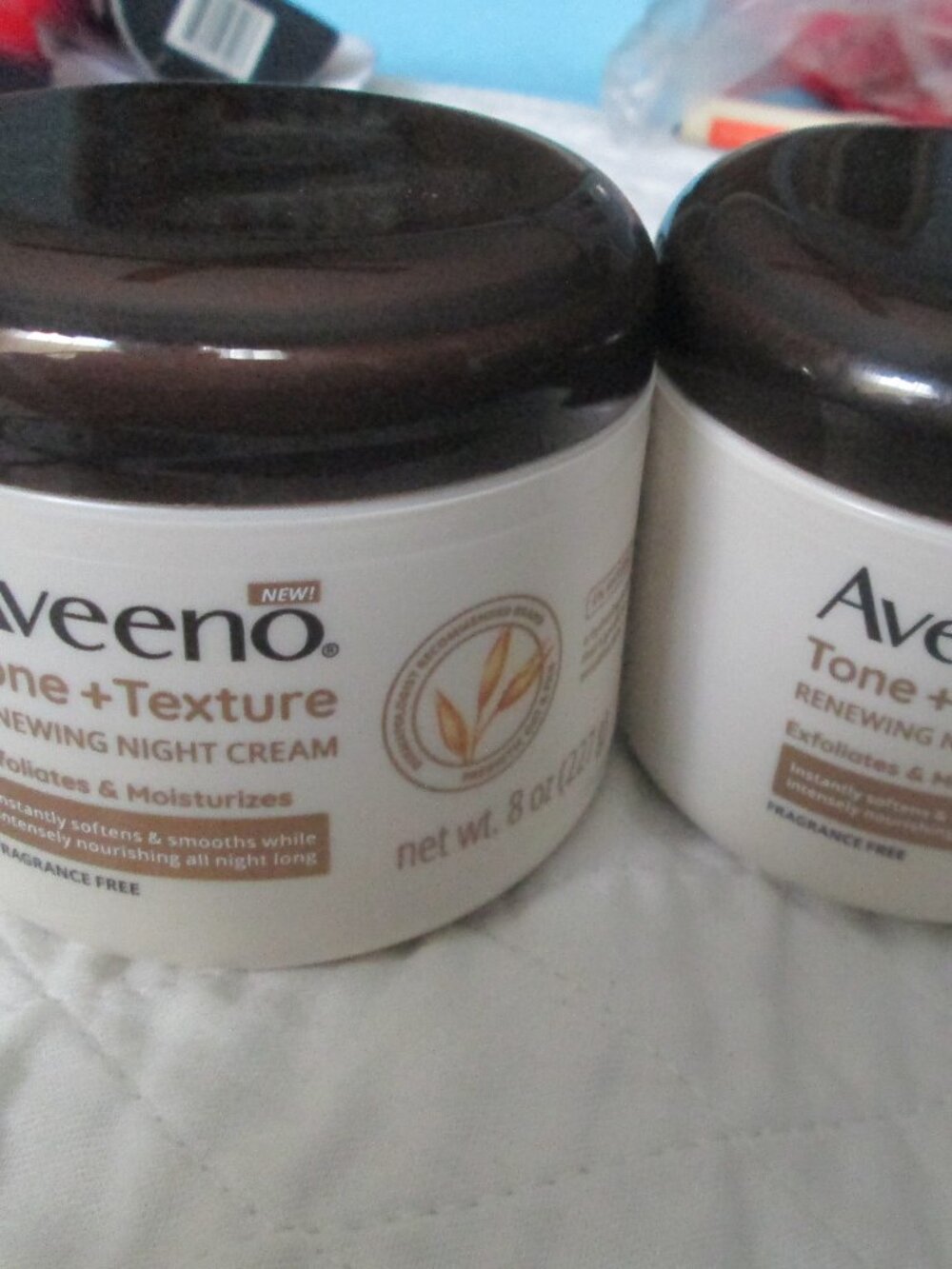 Aveeno tone and texture night cream
